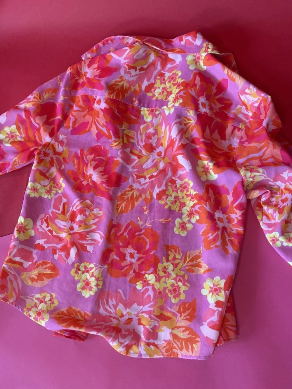 Seven Wonders Floral Shirt & Shorts Set • Pink Retro Matching Set